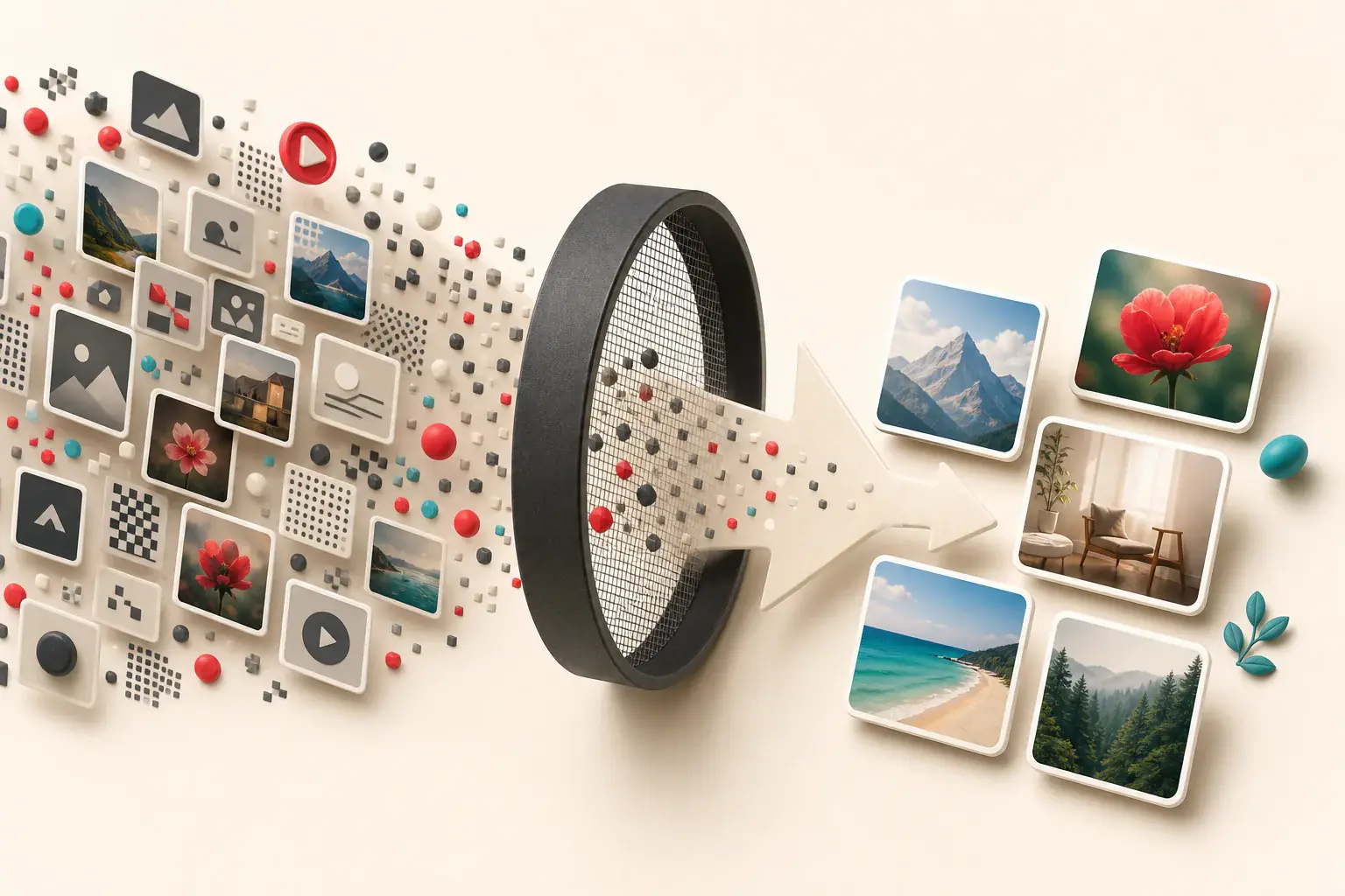 How to filter icons, tracking pixels, and tiny images from results