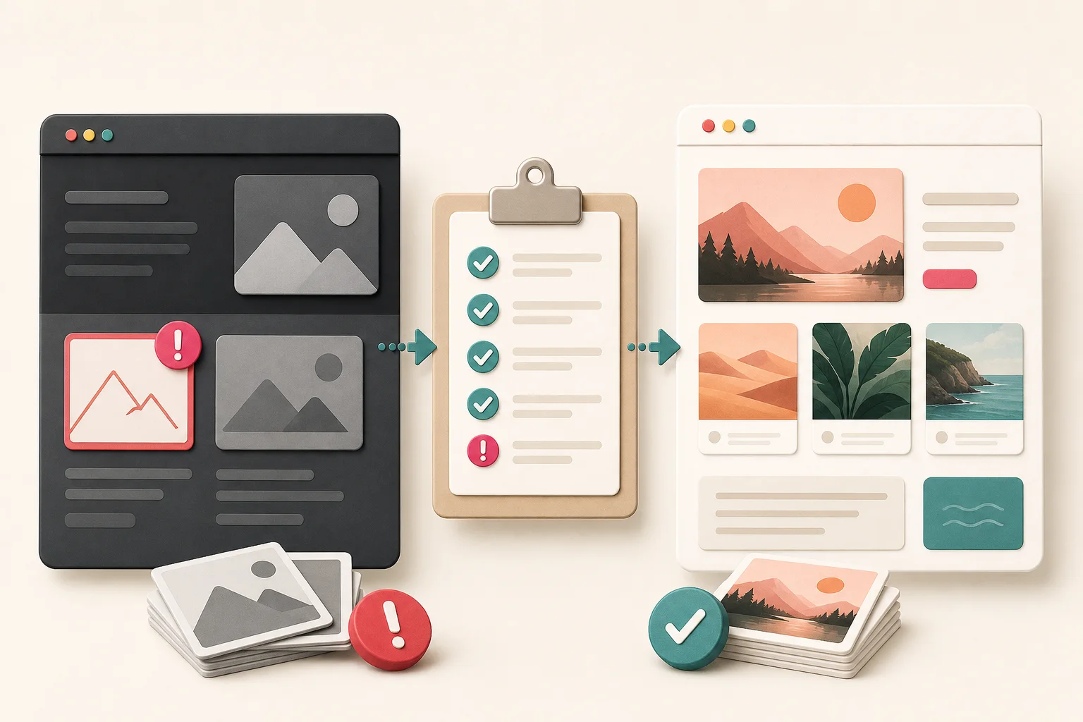 Website migration image QA checklist