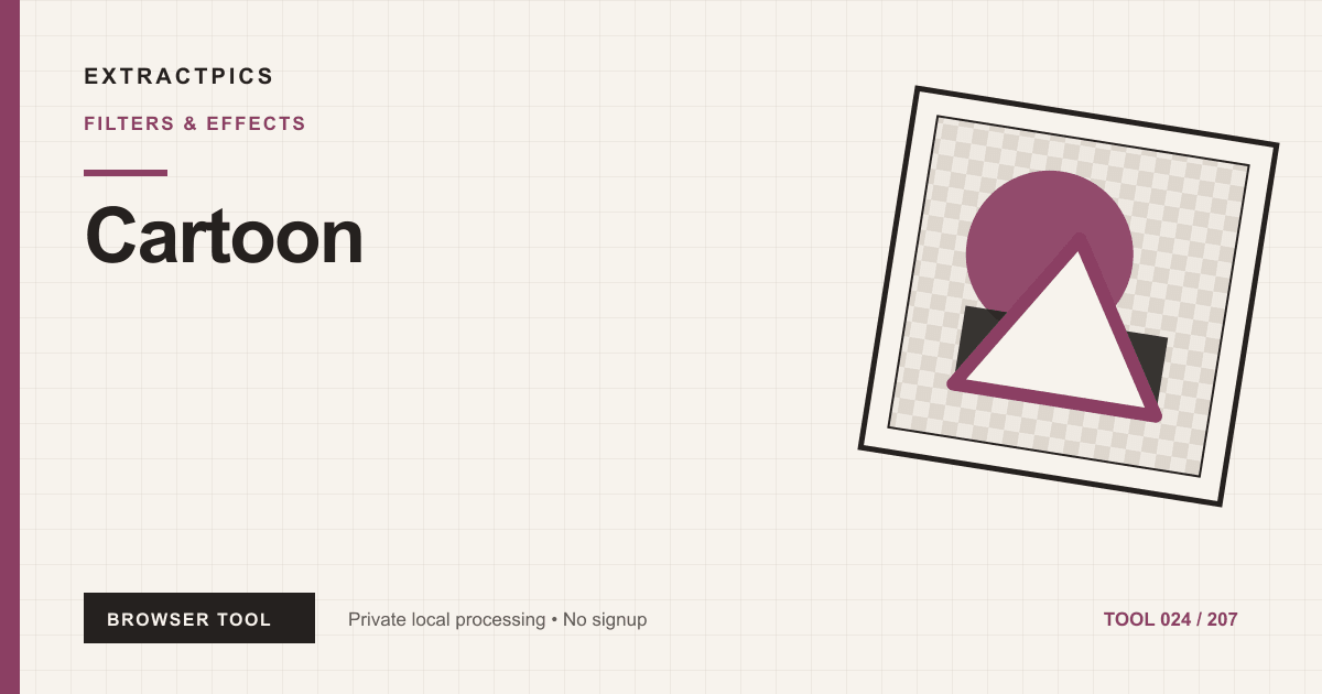 Cartoon online tool preview