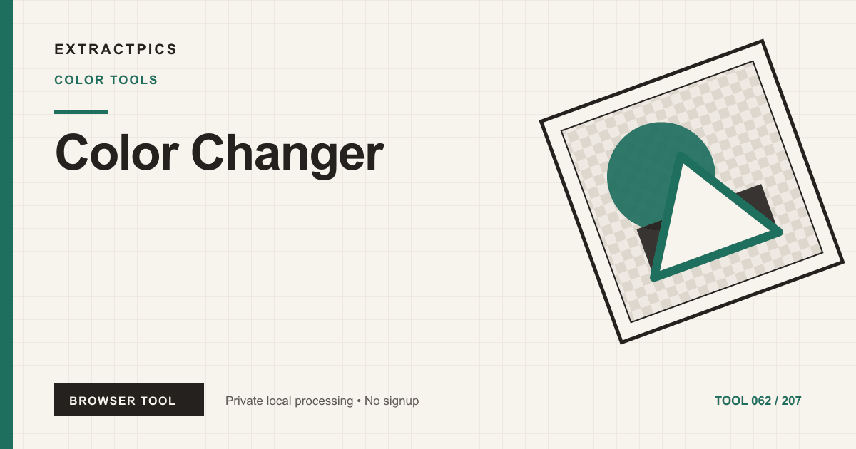 Color Changer online tool preview