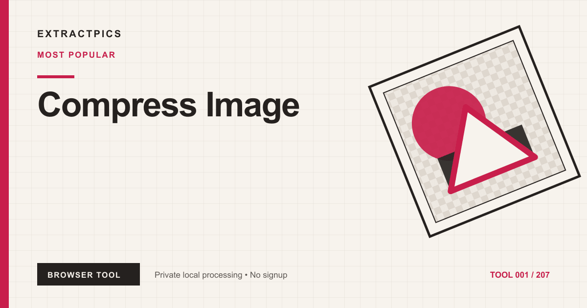 Compress Image online tool preview