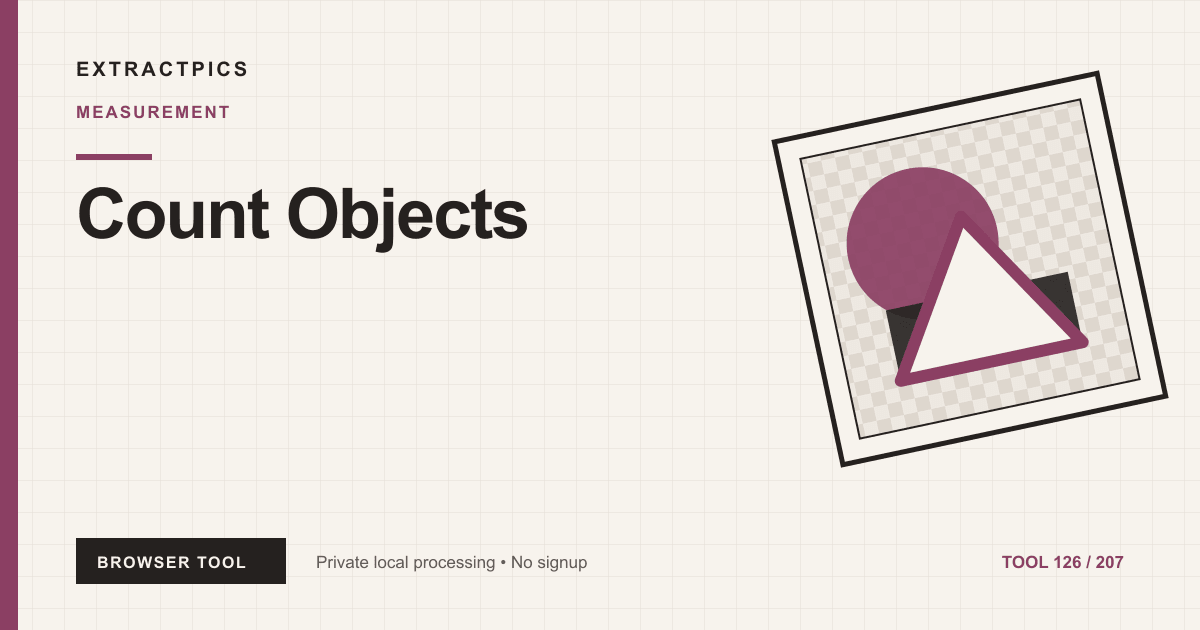Count Objects online tool preview
