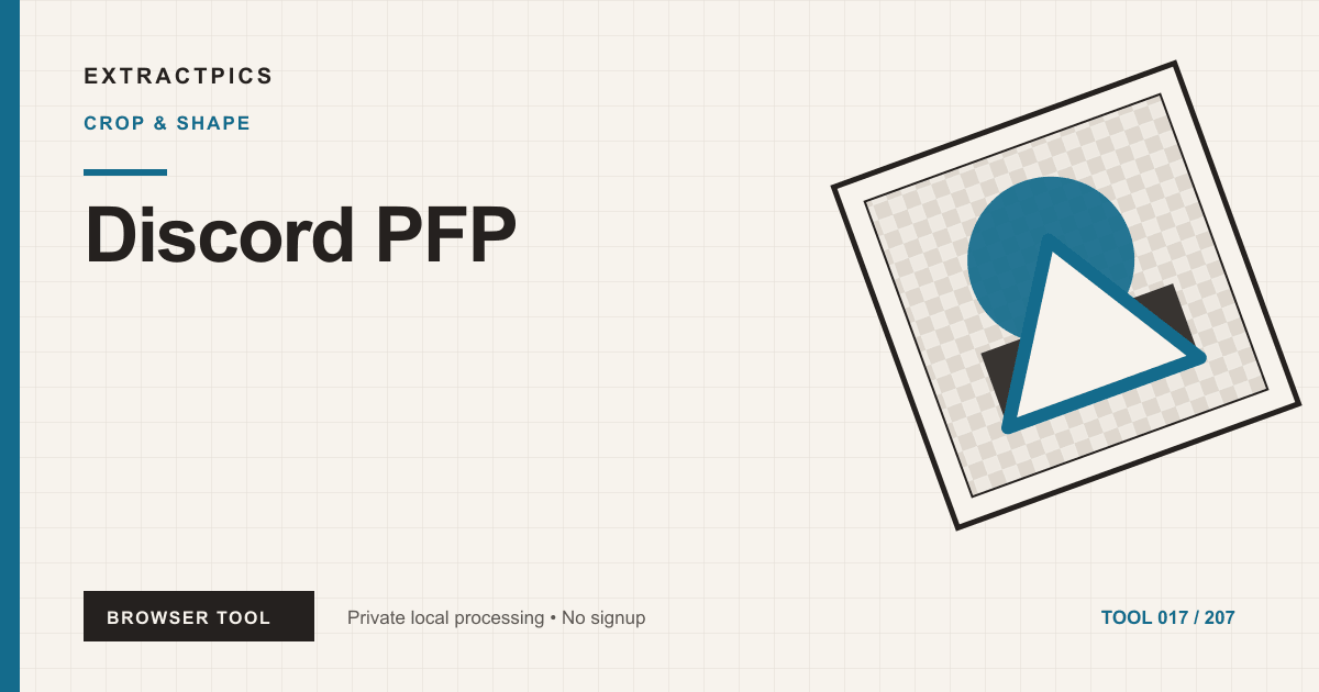 Discord PFP online tool preview