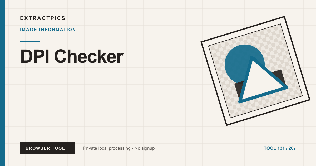 DPI Checker online tool preview