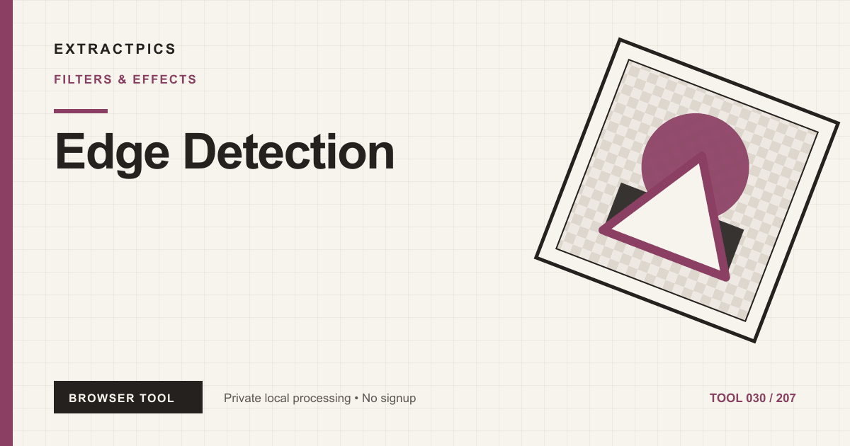 Edge Detection online tool preview
