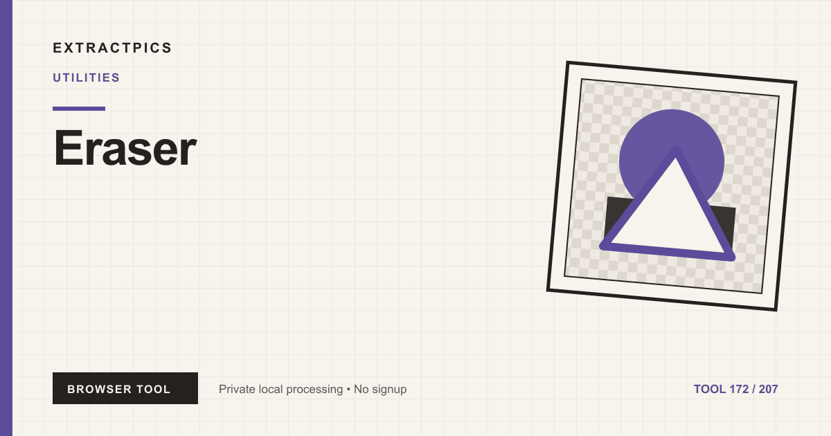 Eraser online tool preview