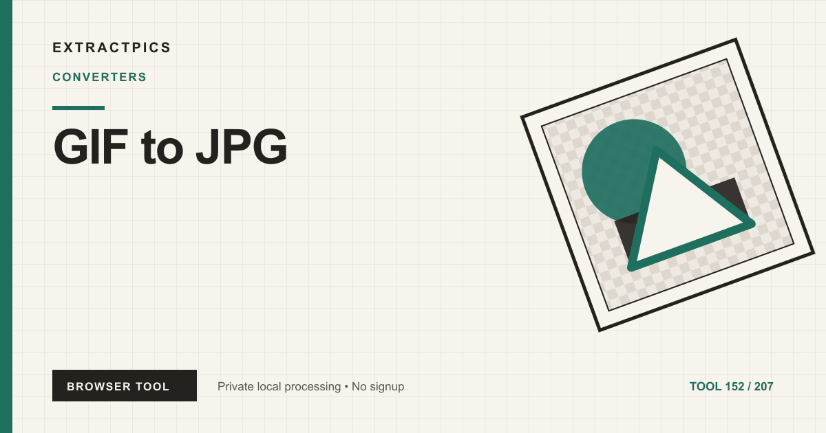 GIF to JPG online tool preview
