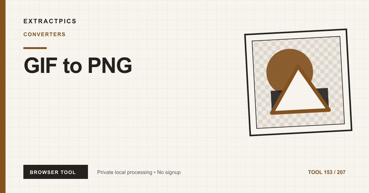 GIF to PNG online tool preview