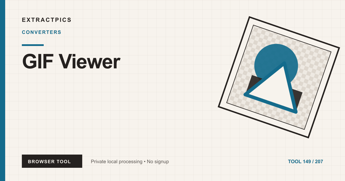 GIF Viewer online tool preview