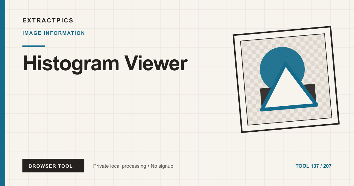 Histogram Viewer online tool preview
