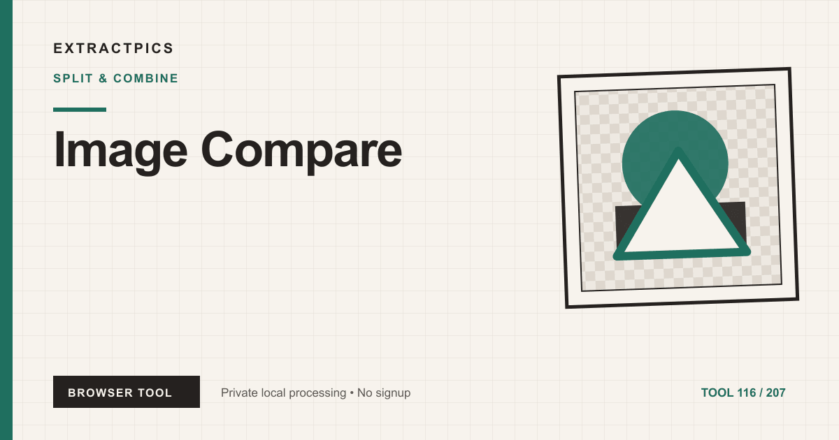 Image Compare online tool preview