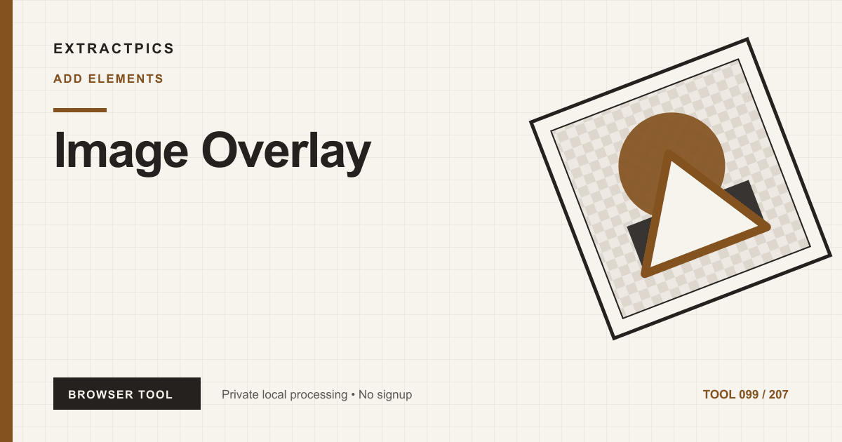 Image Overlay online tool preview