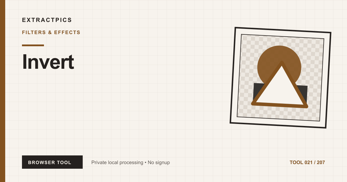 Invert online tool preview
