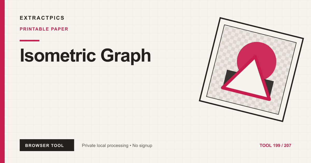 Isometric Graph online tool preview