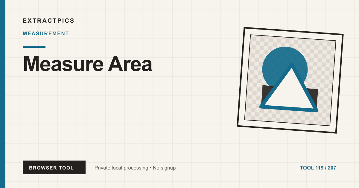 Measure Area online tool preview