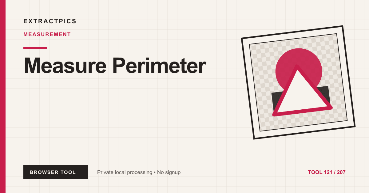 Measure Perimeter online tool preview