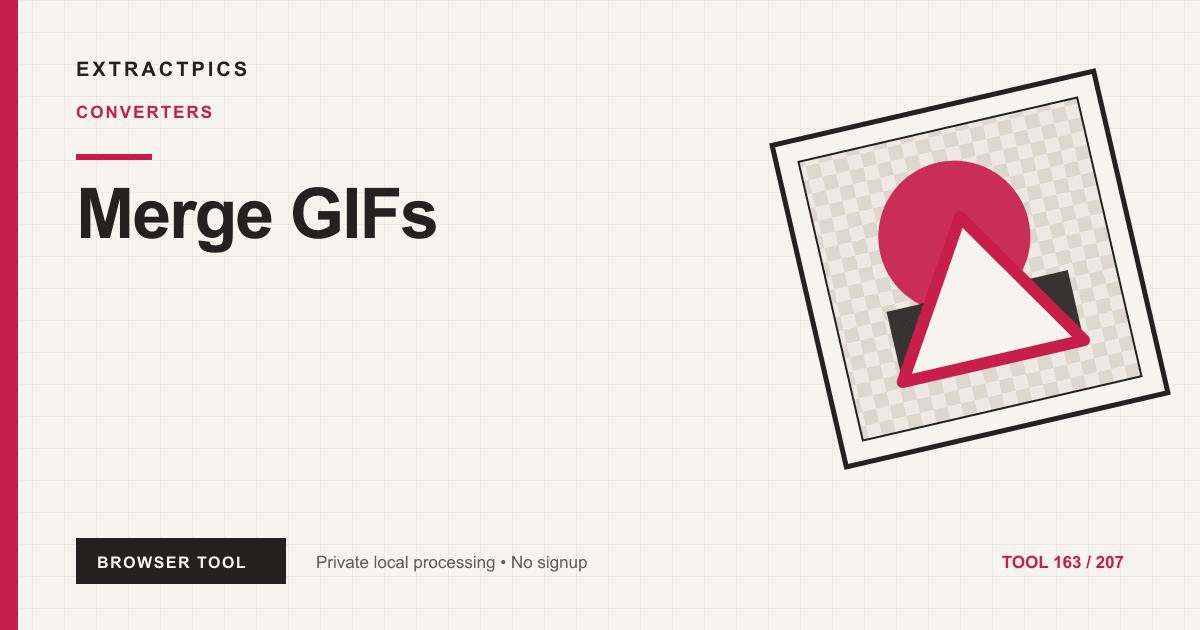 Merge GIFs online tool preview