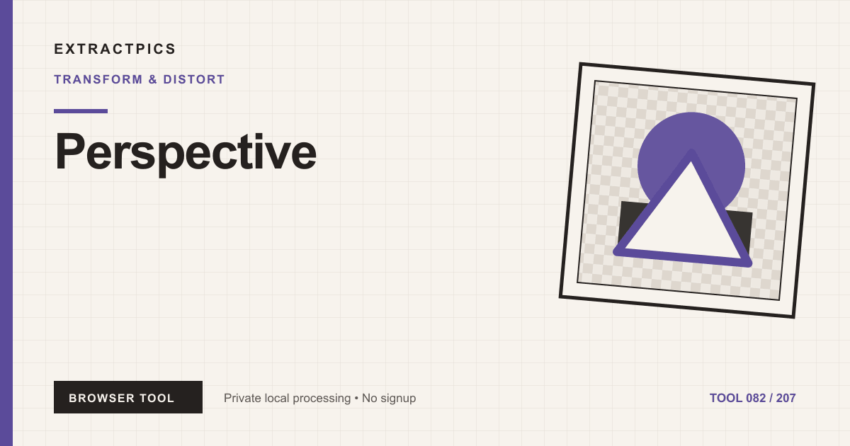 Perspective online tool preview