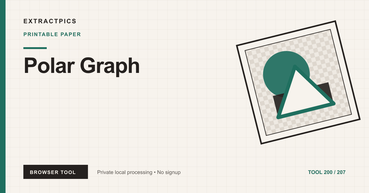 Polar Graph online tool preview