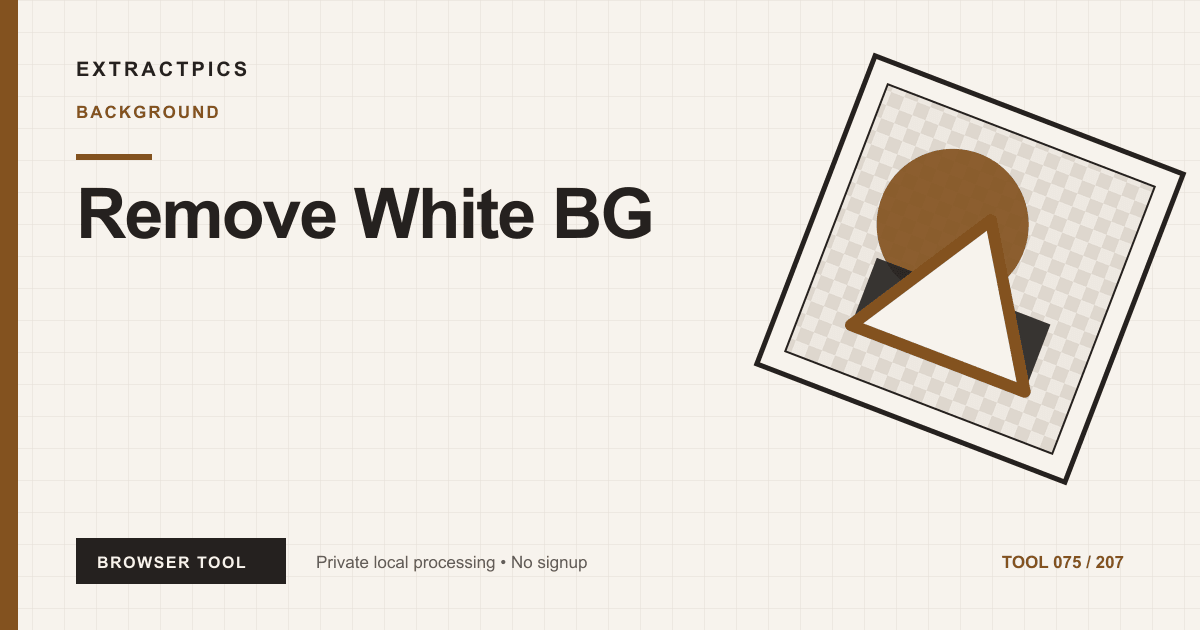 Remove White BG online tool preview