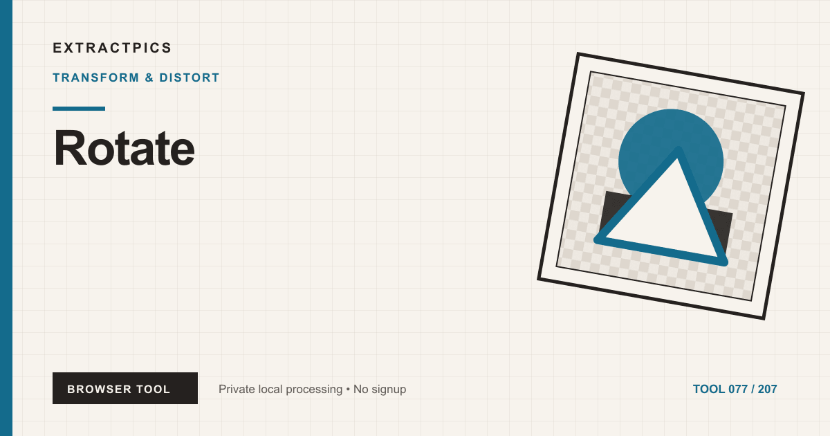 Rotate online tool preview