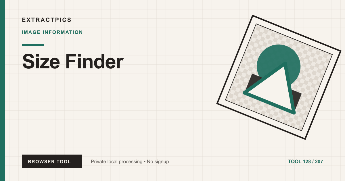 Size Finder online tool preview