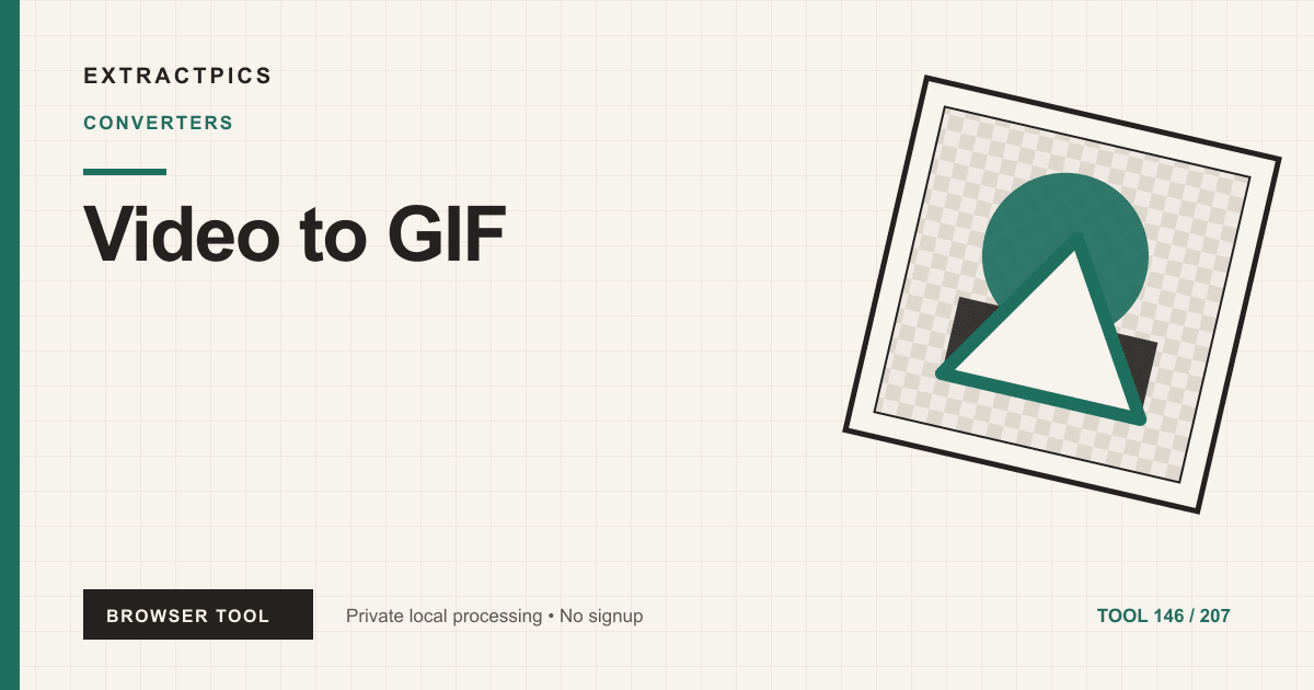 Video to GIF online tool preview